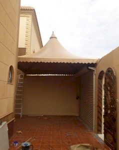 حداده مظلات وسواتر وبرجولات