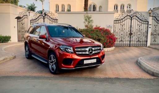 مرسيدس amg500 احمر 2018