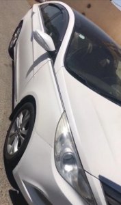 هونداي سوناتا 2012 ابيض 