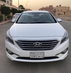 هونداي سوناتا استاندر 2016 ابيض شرط