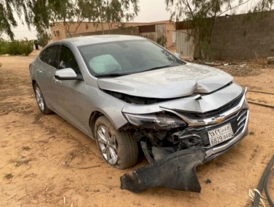 سيارة شيفروليه ماليبو 2019 مصدومة