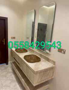 تفصيل مشبات ومغاسل رخام بالرياض 0558429543 